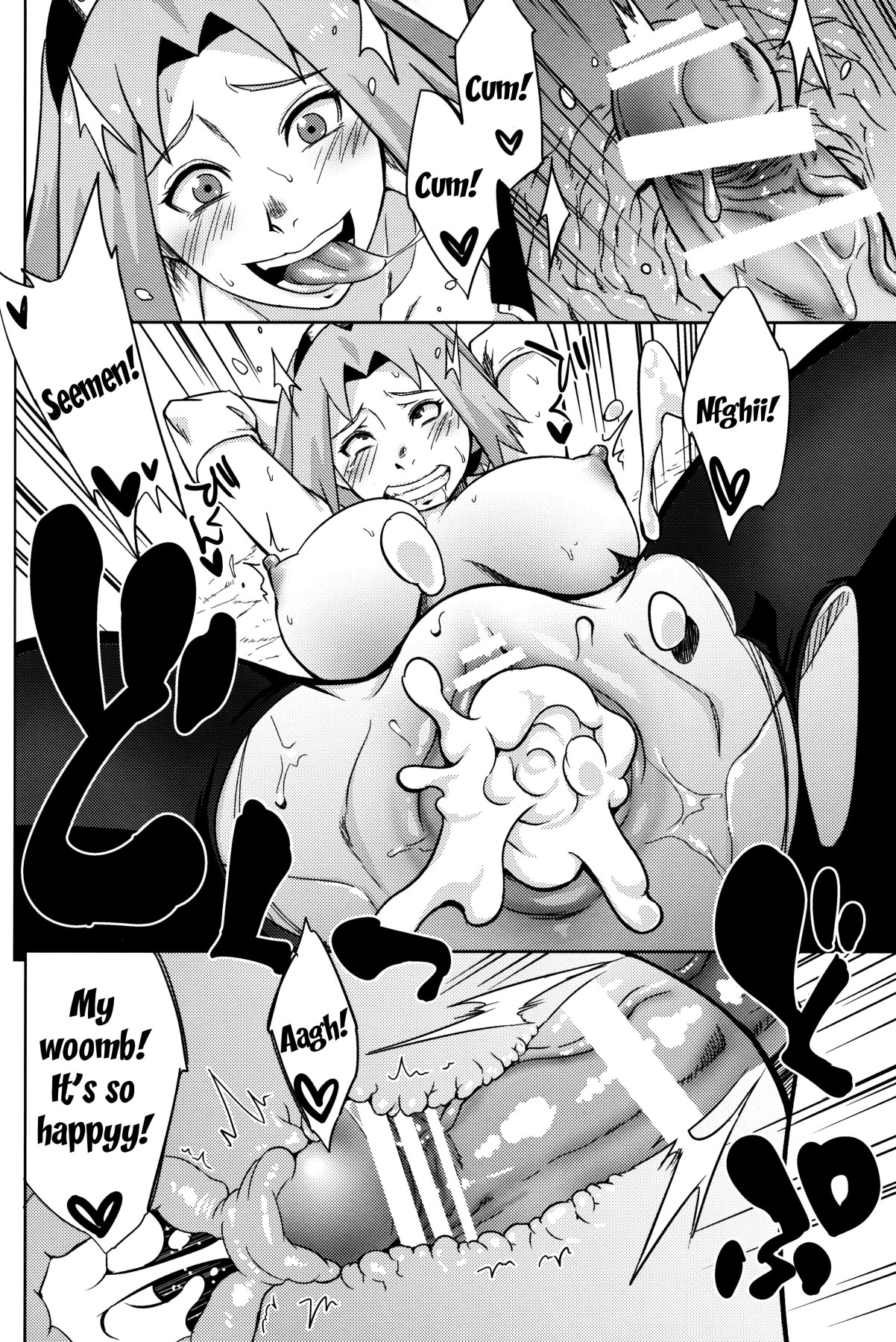 Hentai Manga Comic-Strong Pink Haired Girls-Read-23